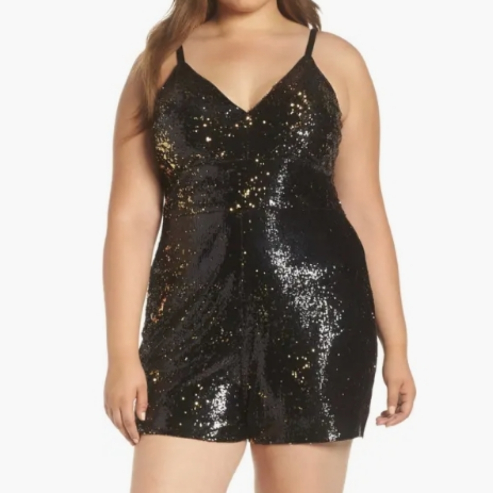 Sequined Romper - image 2